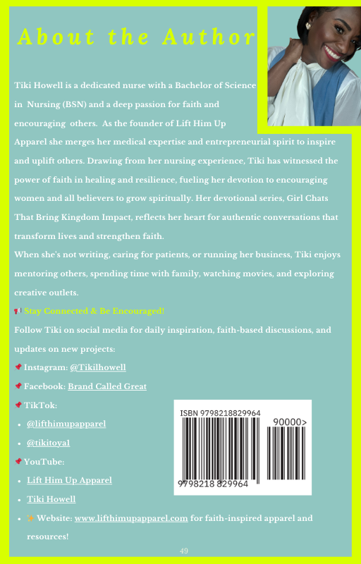 Girl Chats That Bring Kingdom Impact Volume 1- Faith (Ebook)
