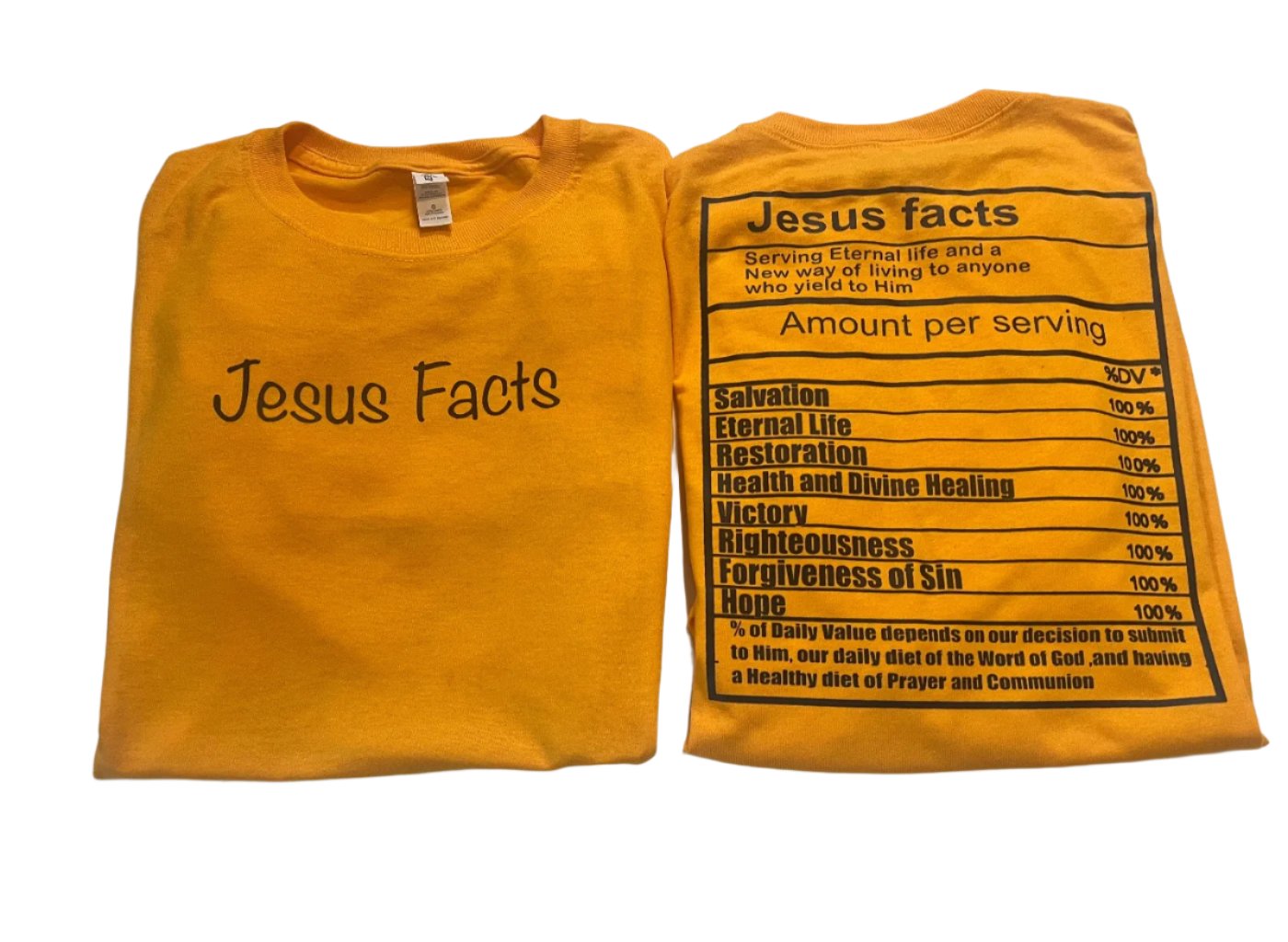 Jesus Facts Long Sleeve Tee