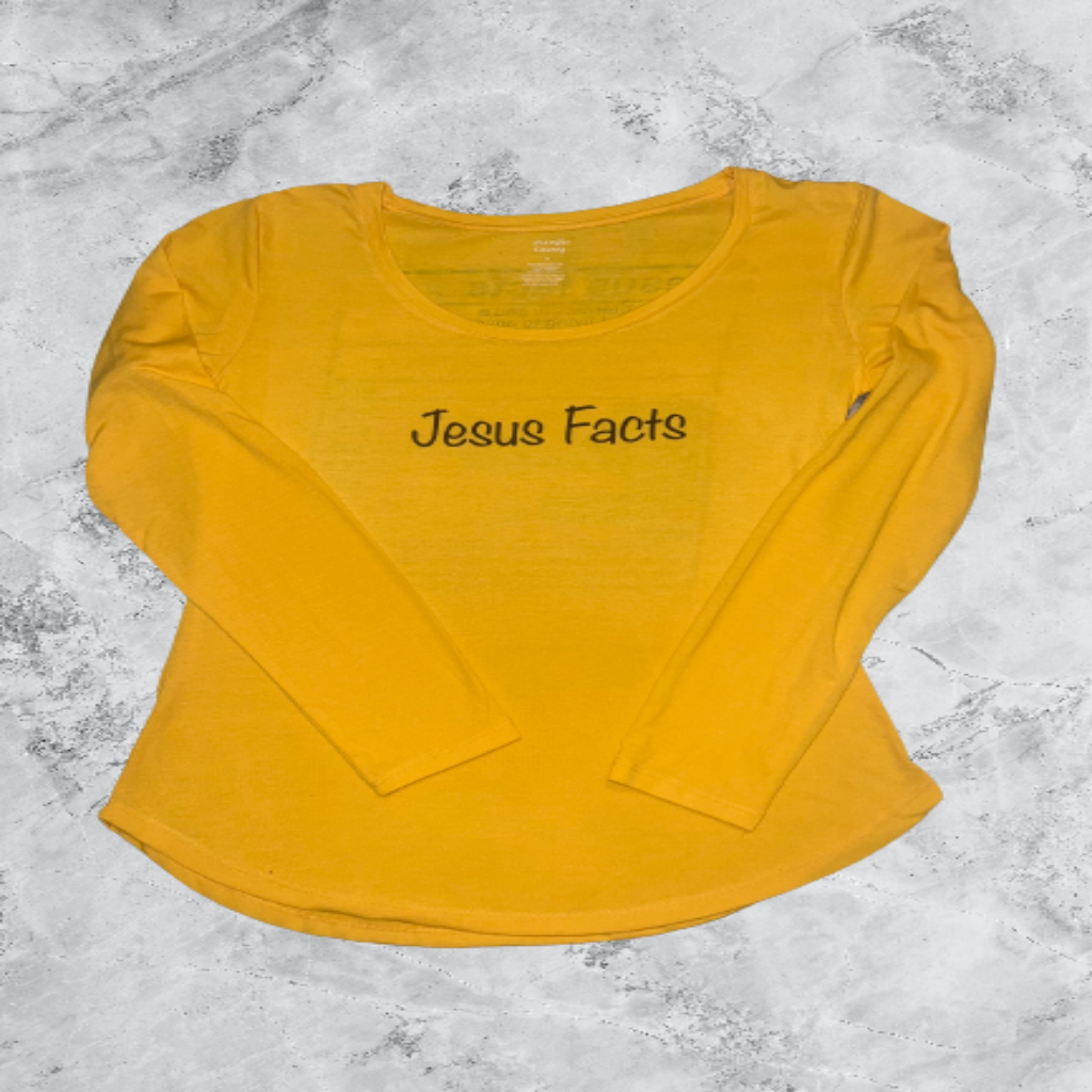 Jesus Facts Long Sleeve Tee
