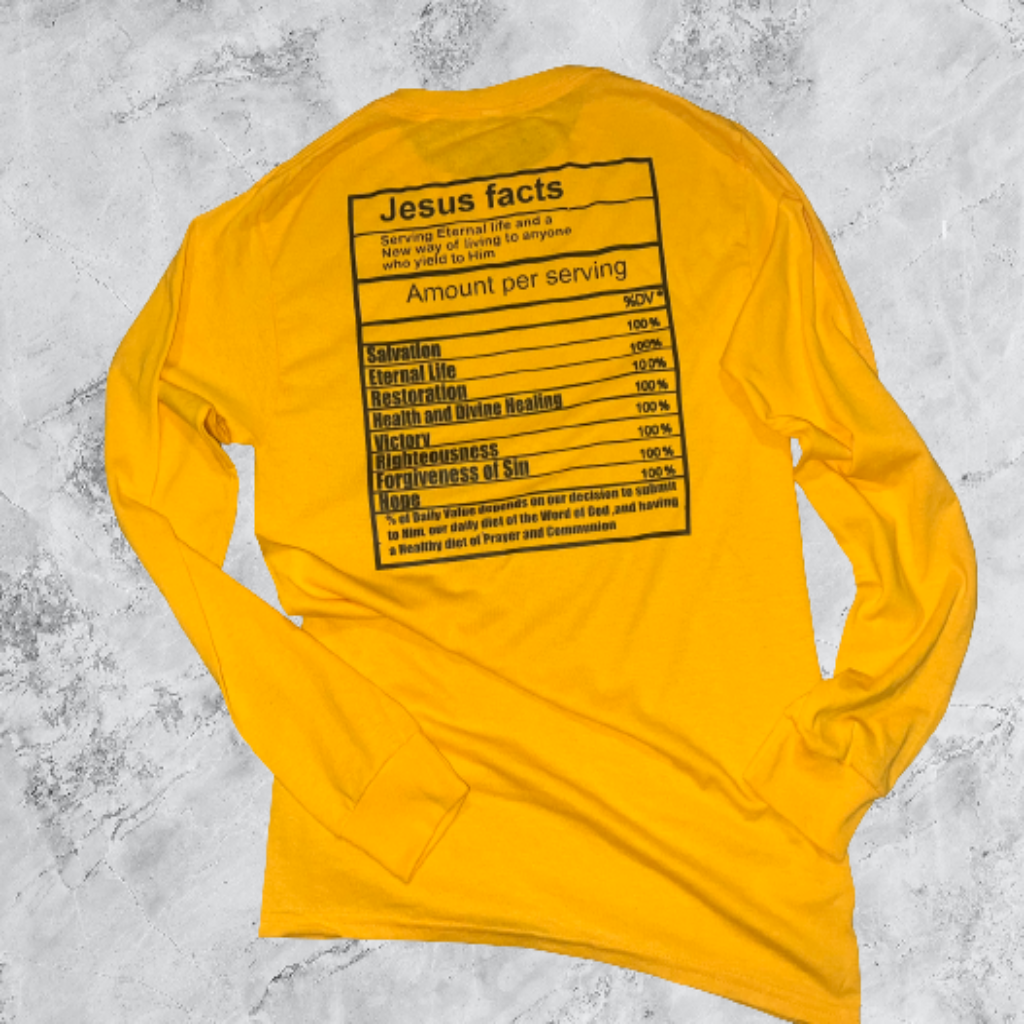 Jesus Facts Long Sleeve Tee