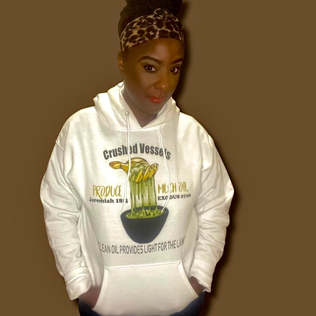 Crushed Vessels Hoodie (white)