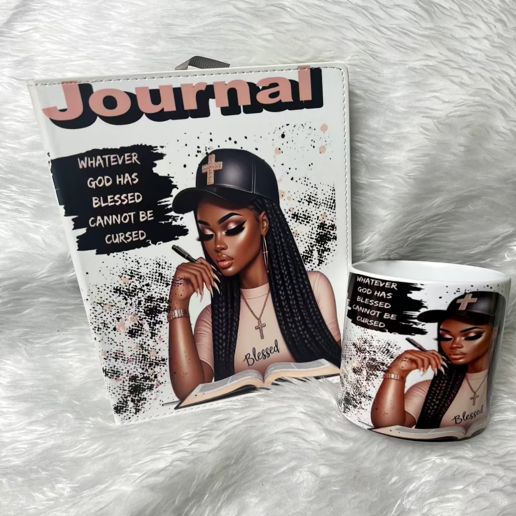 Mug and noteJournal combo